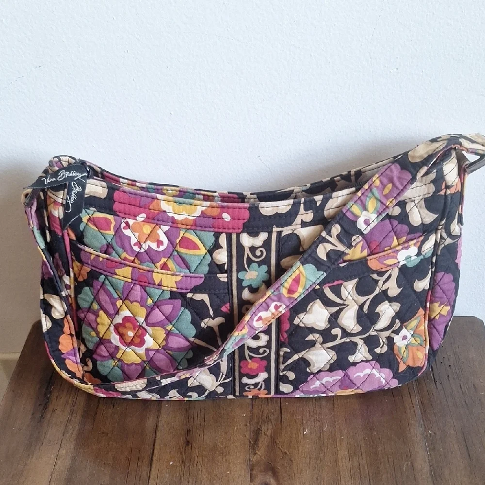Vera Bradley Small Shoulder Bag in Baroque - Retired Pattern